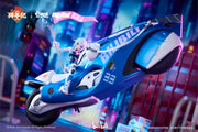 [Pre-Order] Animester Nuclear Gold Reconstruction X Bilibili 1/12 Speed Slipstream Bainianji 33 Motorcycle Set