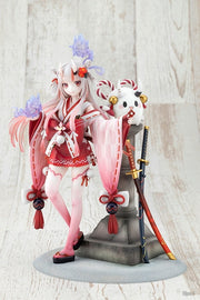[Vorbestellung] Kotobukiya Hololive Production Nakiri Ayame (Schreinmädchen-Glücksoutfit-Version) Figur im Maßstab 1:7