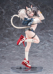 [Pre-Order] Wonderful Works Neko Metal Illustration Melterna Girl: Metako 1/7 Scale Figure
