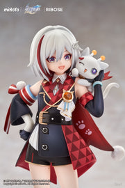 Ribose Honkai: Star Rail Rise Up+ Chibi Cat Series Topaz & Numby Figure