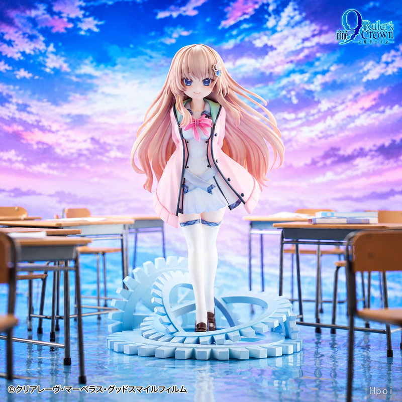 HanaBee 9-nine Ruler's Crown Kujou Miyako (Normal Ver.) 1/6 Scale Figure image 1