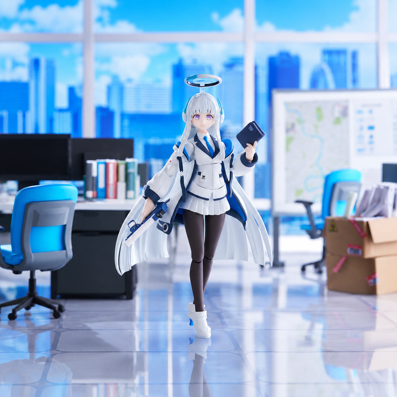 Good Smile Company Blue Archive figma No.704 Noa Ushio Action Figure square product photo