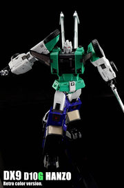 DX9 Toys D10G HANZO (Retro-Farbversion – Grün)