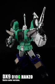 DX9 Toys D10G HANZO (Retro-Farbversion – Grün)