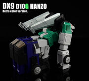 DX9 Toys D10G HANZO (Retro-Farbversion – Grün)