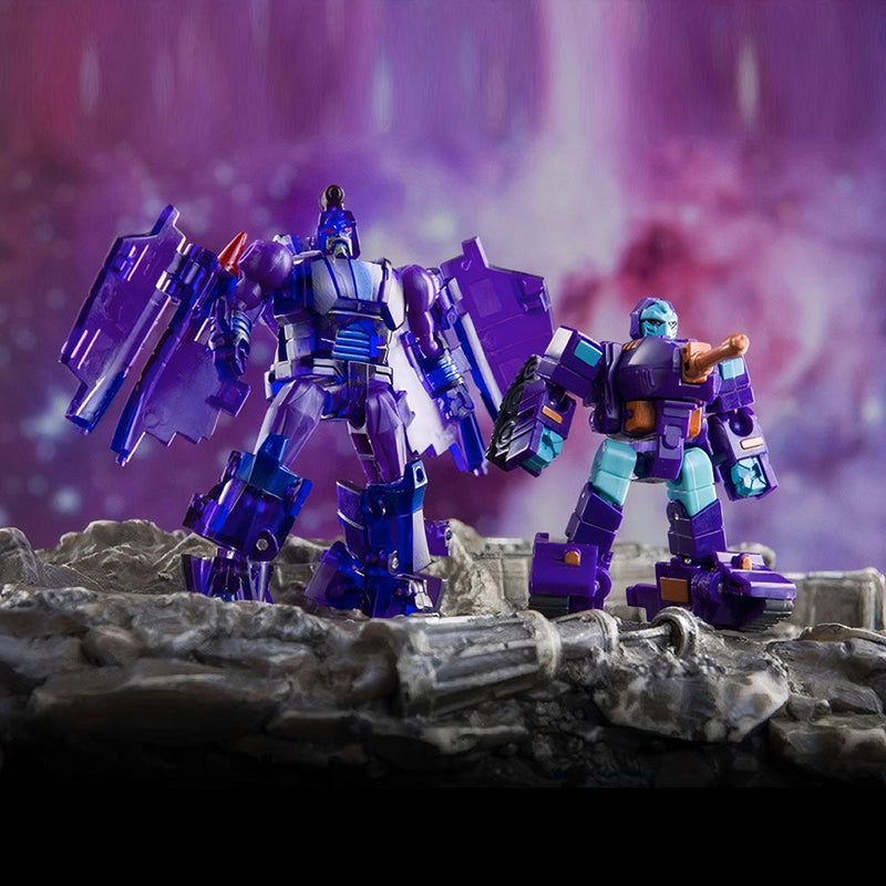 Dr.Wu DW-E40P Purple Tank & DW-E41T Star Shuttle Set of 2 Shattered Glass Version
