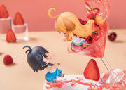 Fox Spirit Matchmaker Qing Cang Figura Q Ver: Tushan Susu &amp; Bai Yuechu Fruit Cup