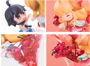 Fox Spirit Matchmaker Qing Cang Figura Q Ver: Tushan Susu &amp; Bai Yuechu Fruit Cup