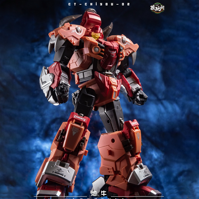 Cang-Toys CT-Chiyou-02 Landbull Tantrum Predaking Combiner - Aoiheyaus