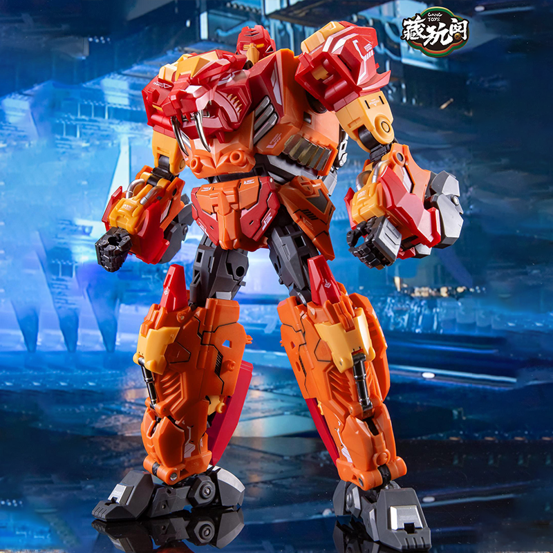 Cang-Toys Cang Toys CT CT-Chiyou-01 Ferocious Rampage Feral Rex Predaking Chiyou Combiner - Aoiheyaus
