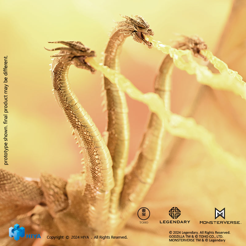 HIYA Exquisite Basic Series None Scale 14 Zoll Godzilla King of the Monsters King Ghidorah Gravity Beam Ver. Action Figur