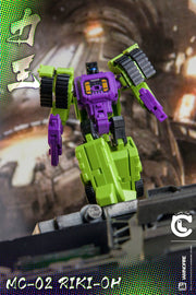 Lucky Cat Micro Cosmos MC-02 Riki-Oh Devastator-Set B