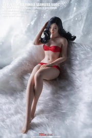 Super-Flexible Female Seamless 1/6 Scale Pale Small Bust Body (S46)