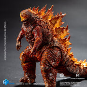 HIYA Exquisita Serie Básica Ninguna Escala 7 Pulgadas Godzilla Rey de los Monstruos Burning Godzilla Figura de Acción 
