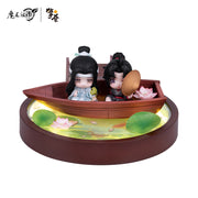 Juego de figuras de barco Mo Dao Zu Shi Qing Cang Lianwu Zhouxing