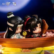 Juego de figuras de barco Mo Dao Zu Shi Qing Cang Lianwu Zhouxing