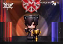 The King's Avatar anime Qing Cang Cat ear series Q version figure