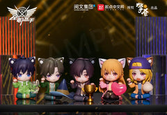 The King's Avatar anime Qing Cang Cat ear series Q version figure