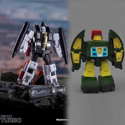 Dr.Wu DW-E21 Turbo Ramjet &amp; Fliegende Untertasse 2er Set