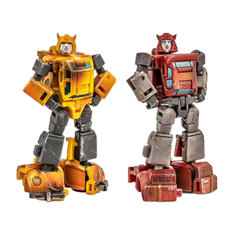 NewAge H25Z Herbie Bumblebee & H26Z Vanishing Point Cliffjumper Damaged Version Set of 2