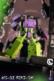 Lucky Cat Micro Cosmos MC-02 Riki-Oh Devastator-Set A