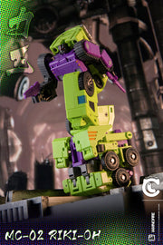 Lucky Cat Micro Cosmos MC-02 Riki-Oh Devastator-Set A