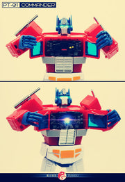 Pangu Toys PT-01 Commander Optimus Prime Übergroße Version mit LED