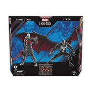 Hasbro Rey en negro Marvel Legends Marvel's Knull &amp; Venom Two-Pack 