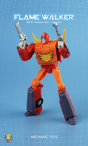 MechFansToys Estudio mecánico MS-21 Flame Walker HotRod