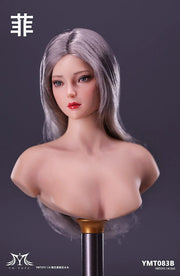 1/6 YMTOYS YMT083 escultura de cabeza "Fei"