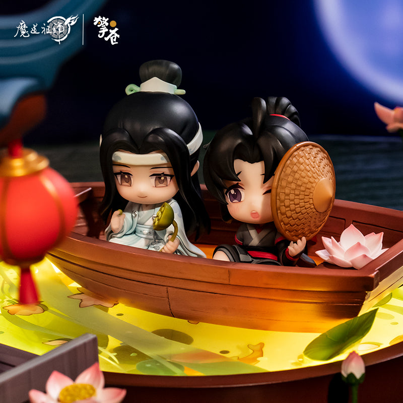 Juego de figuras de barco Mo Dao Zu Shi Qing Cang Lianwu Zhouxing