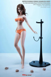 Super-Flexible Female Seamless 1/6 Scale Pale Tall Slender Large Bust Body (S40)