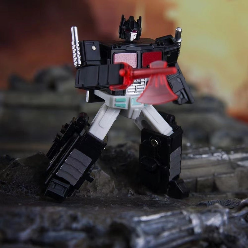 Dr.Wu DW-E04B Prime Commander Nemesis Prime mit Trailer Schwarze Version