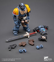 Joy Toy Warhammer 40K Space Wolves Brother Torrvald Figura a escala 1/18 