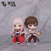Sweet bite marks Qing Cang Luo Yi and Du Xiaoxin Q version figure
