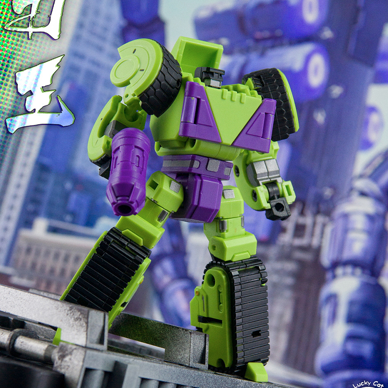 Lucky Cat Micro Cosmos MC-02 Riki-Oh Devastator-Set C