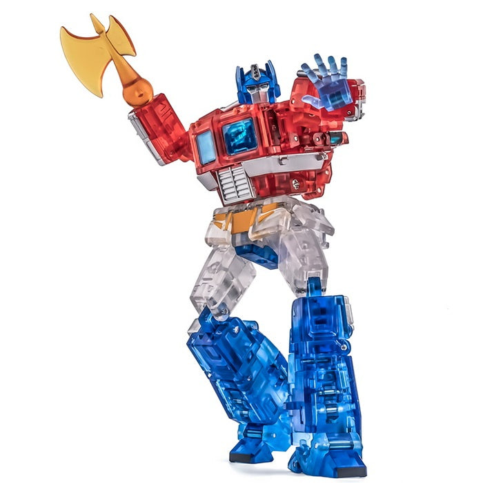 Newage H27T David Optimus Prime Versión transparente