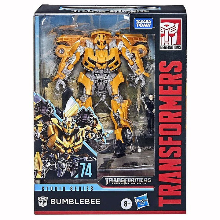 Hasbro Transformers Studio Series 74 Deluxe Bumblebee con Sam 