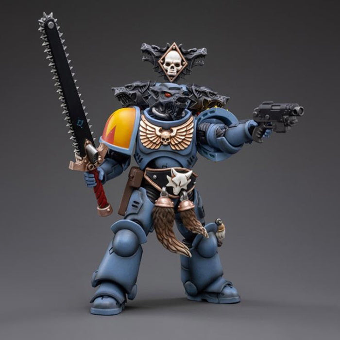 Joy Toy Warhammer 40K Space Wolves Brother Torrvald 1/18 Scale Figure