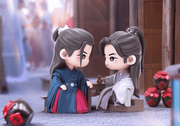 YOUKU x KOITAKE Word of Honor Official Character Figure  (Cute Version)-Zhou Zi Shu/Wen Ke Xing: Tavern