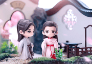 Figura de personaje oficial de YOUKU x KOITAKE Word of Honor (versión linda)-Zhou Zi Shu/Wen Ke Xing: Peach Blossom Forest