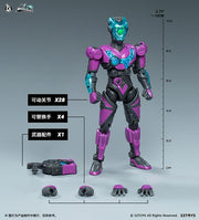 52Toys Hexanoid FigLite Omex 3,75" Figur 