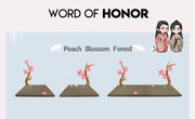 Figura de personaje oficial de YOUKU x KOITAKE Word of Honor (versión linda)-Zhou Zi Shu/Wen Ke Xing: Peach Blossom Forest
