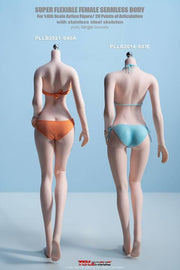 Super-Flexible Female Seamless 1/6 Scale Pale Tall Slender Large Bust Body (S40A)