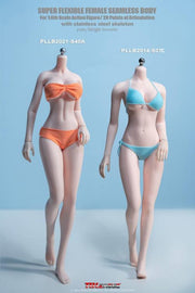 Super-Flexible Female Seamless 1/6 Scale Pale Tall Slender Large Bust Body (S40A)