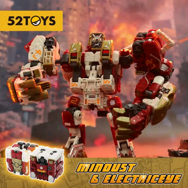 52Toys BeastBOX BB-34ME MindDust &amp; ElectricEye Zweierpack