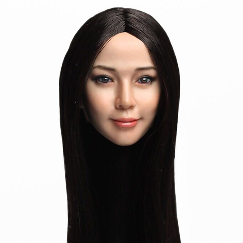 Super Duck Asian Female 1/6 Scale Head Sculpt (SDH010A) 