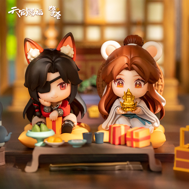 Heaven Official's Blessing Qing Cang Offizielles Xie Lian &amp; Hua Cheng Geburtstagsfiguren-Set