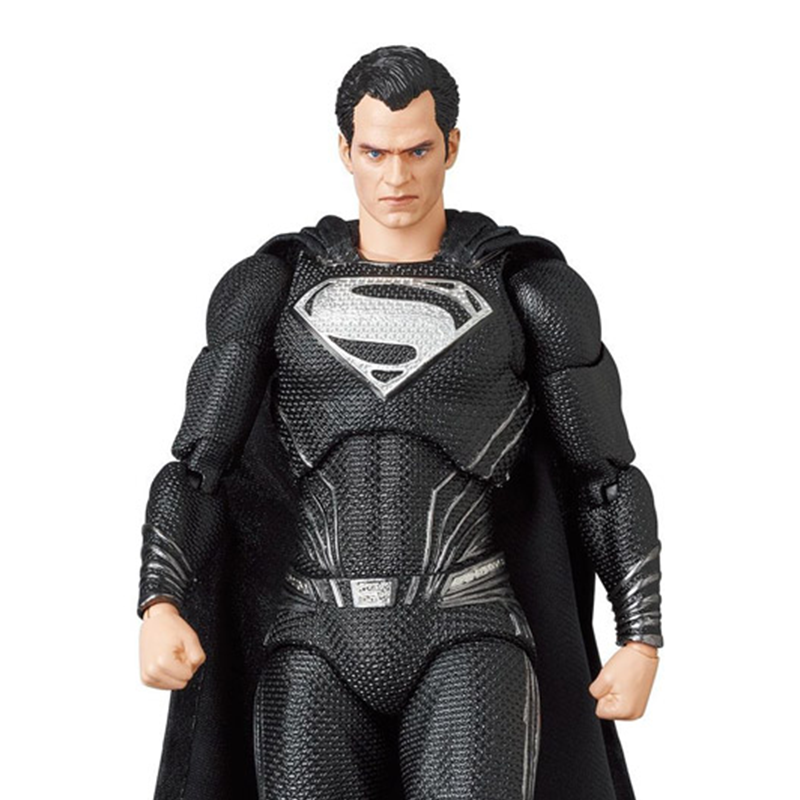 Medicom Toy Zack Snyder's Justice League MAFEX No.174 Superman (Traje negro)