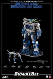 Threezero 3Z0160-EX 3Z04121W0 Transformers Bumblebee DLX Shattered Glass Soundwave & Ravage